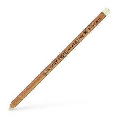 FABER-CASTELL Buntstift PITT PASTELL, weiß medium (EAN: 4005401122012)