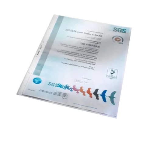 LEITZ Prospekthülle, A3 hoch, PP, genarbt, 0,13 mm (EAN: 4002432335657)