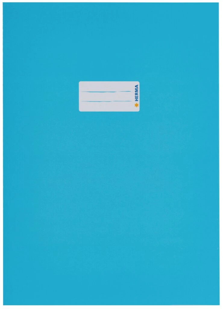 HERMA Heftschoner, aus Karton, DIN A4, hellblau (EAN: 4008705197502)