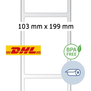 HERMA Thermodirekt-Versandetiketten, Rolle, 103 x 199 mm (EAN: 4008705583015)