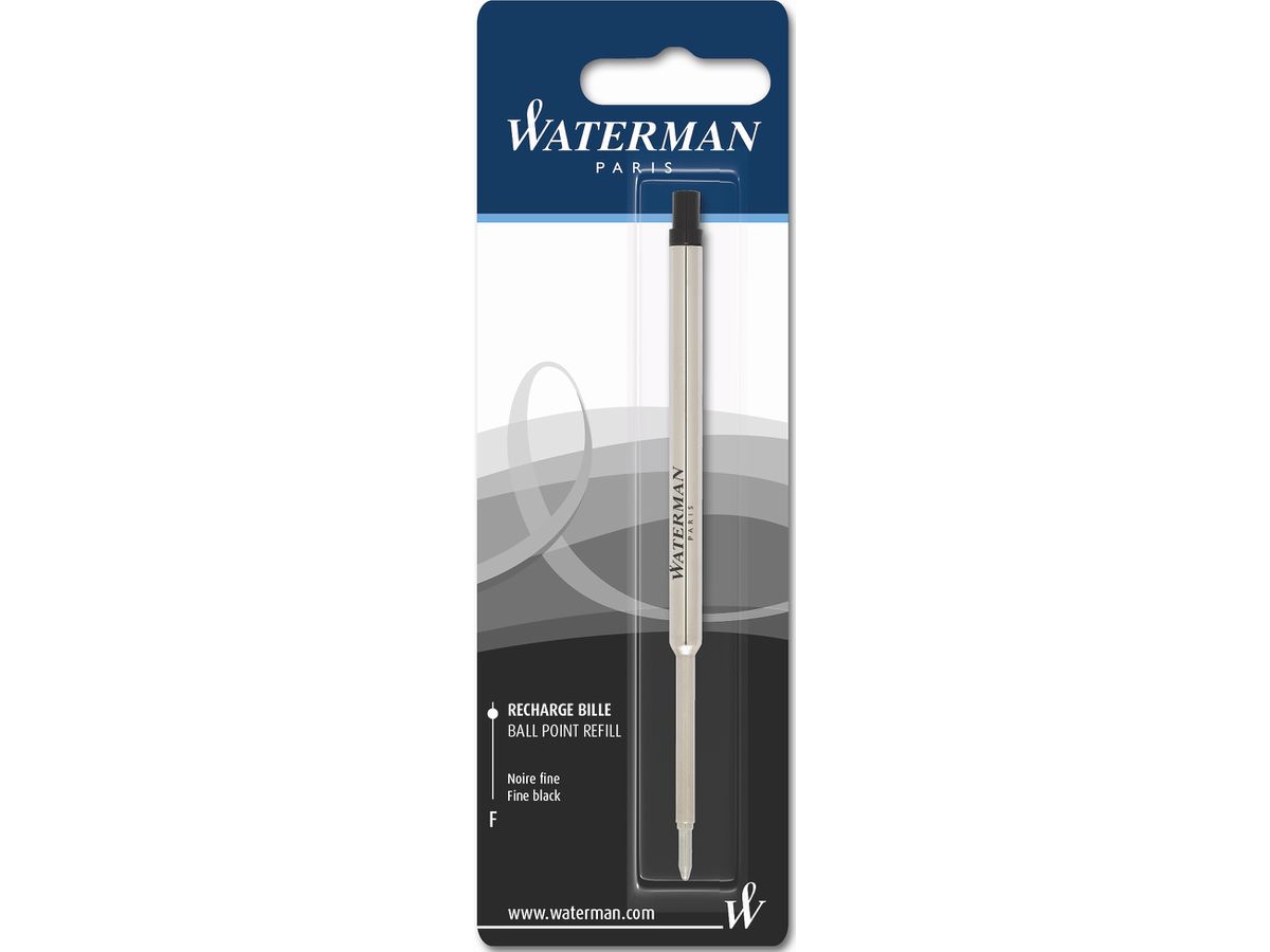 WATERMAN Kugelschreiber-Großraummine Maxima, schwarz, F (EAN: 3501179640174)