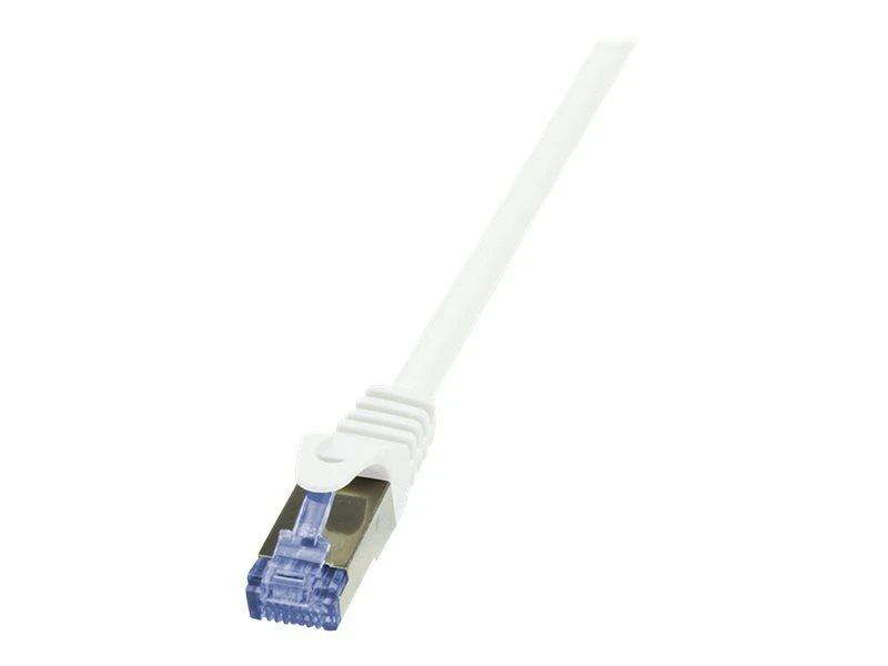 LogiLink Patchkabel, Kat. 6A, S/FTP, 3,0 m, weiß (EAN: 4052792020090)