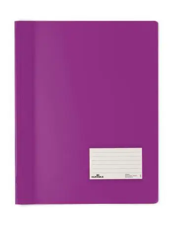 DURABLE Schnellhefter DURALUX, DIN A4, lila (EAN: 4005546218786)
