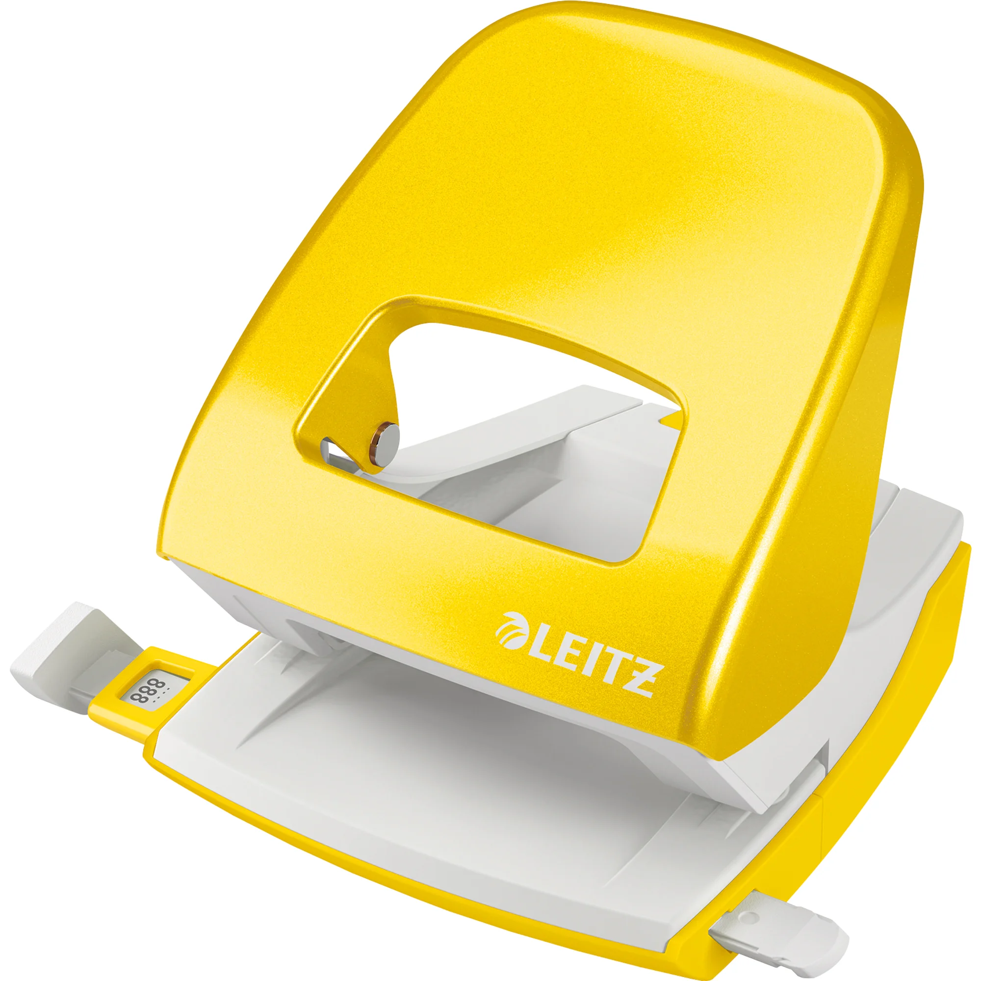 LEITZ Locher NeXXt WOW 5008, gelb, im Karton (EAN: 4002432121526)