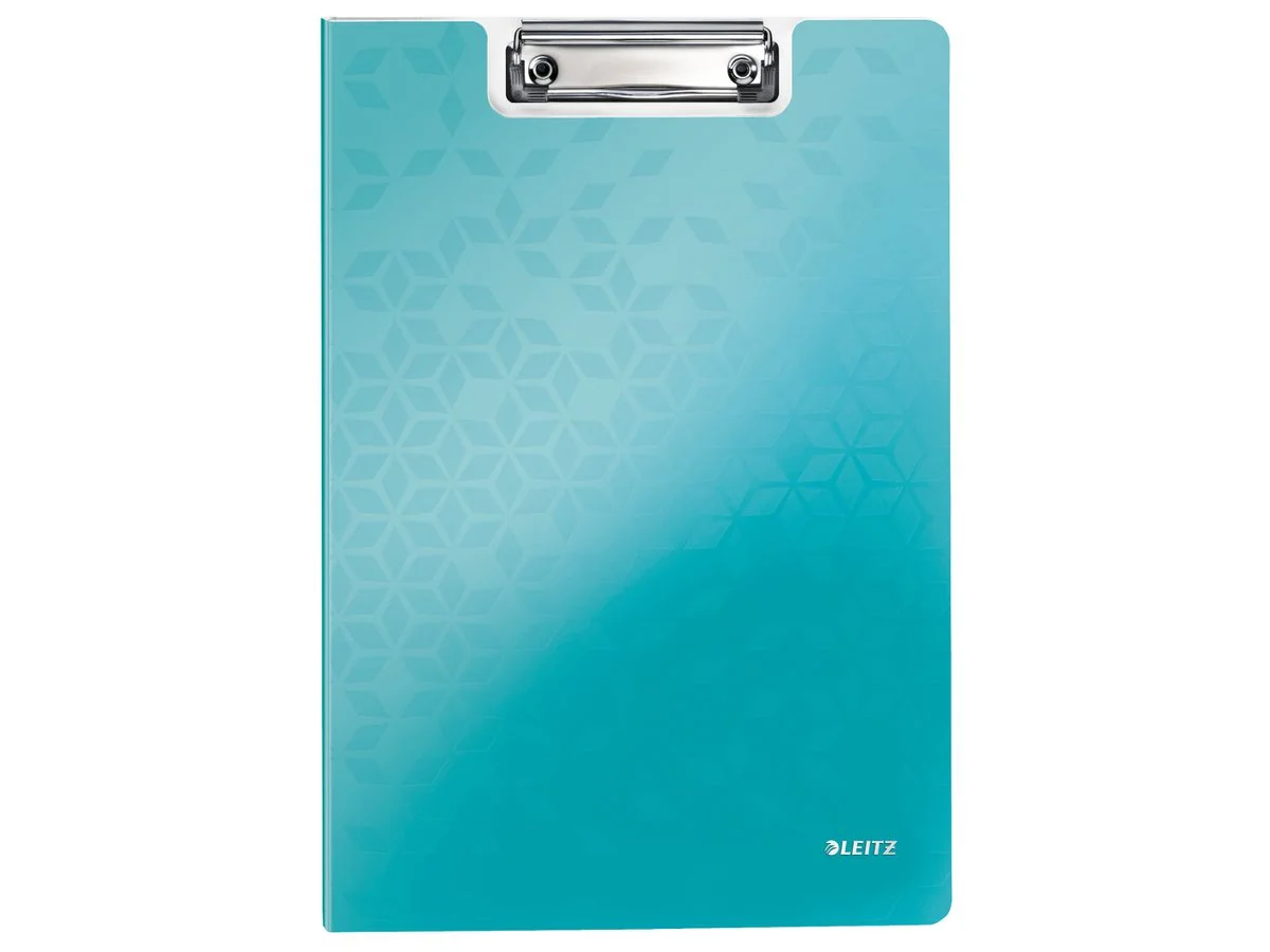 LEITZ Klemmbrett-Mappe WOW, DIN A4, Polyfoam, eisblau (EAN: 4002432106721)