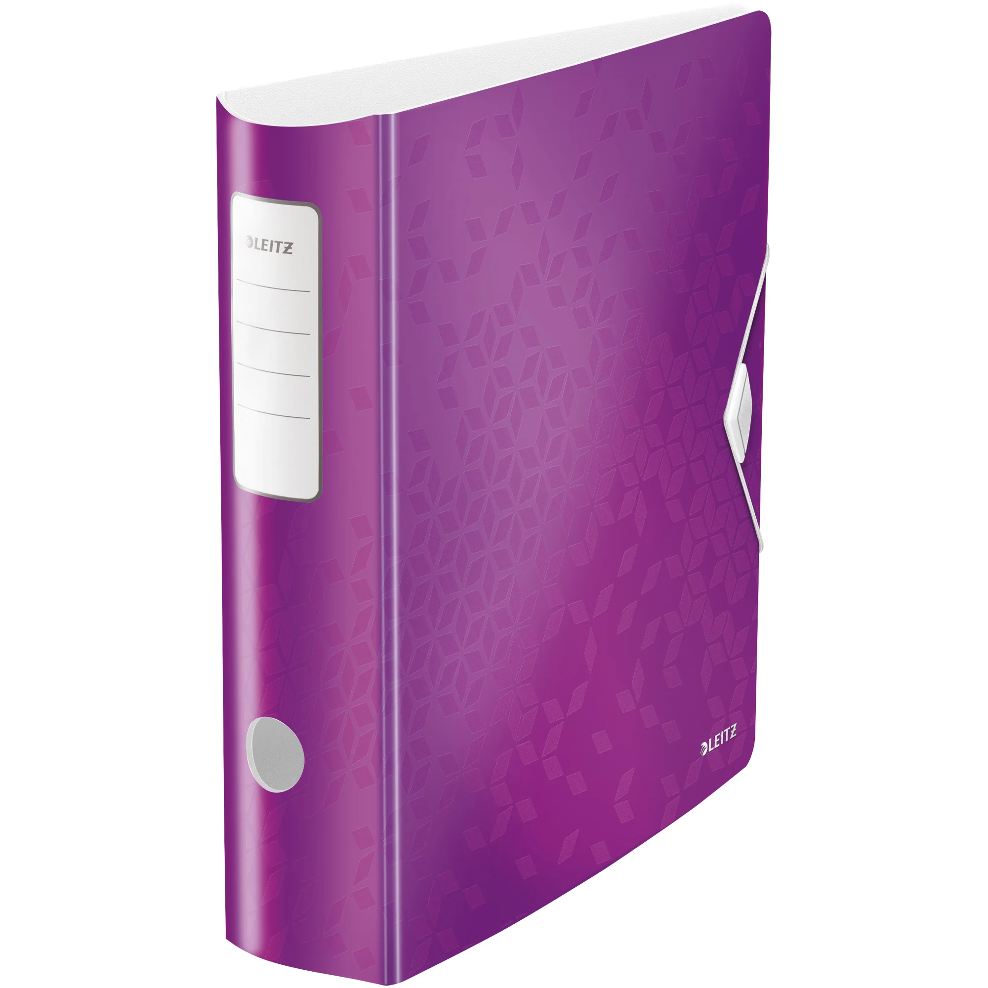 LEITZ Ordner Active WOW, 180 Grad, 80 mm, violett (EAN: 4002432105298)