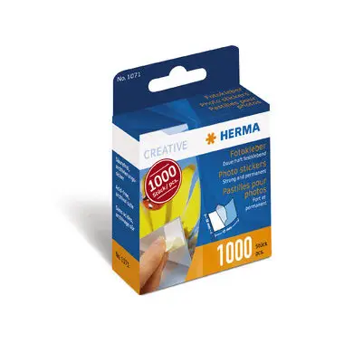 HERMA Foto-Kleber im Kartonspender, Inhalt: 1.000 Stück (EAN: 4008705010719)