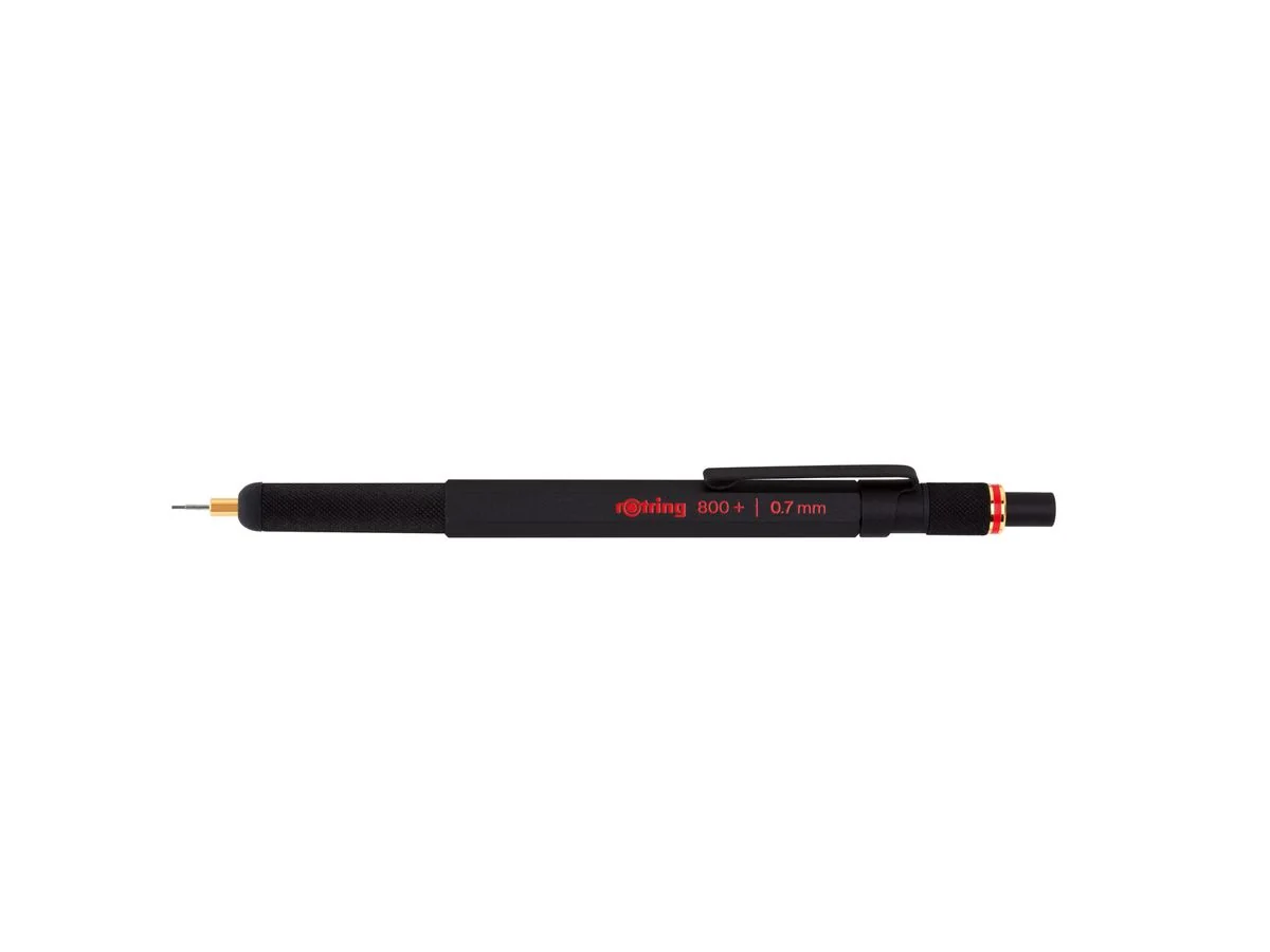 rotring Feinminen- und Eingabestift 800+, 0,7 mm, schwarz (EAN: 3501179001821)