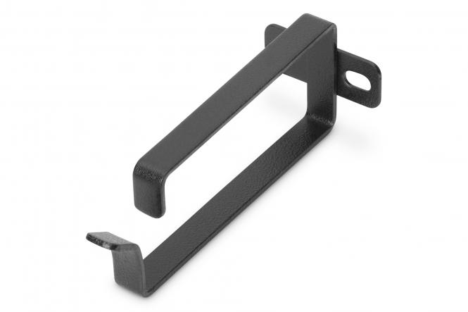 DIGITUS Kabelbügel aus Stahlblech, 44 x 100 mm, schwarz (EAN: 4016032222606)