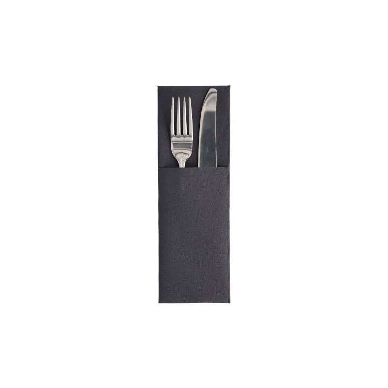 PAPSTAR Servietten-Tasche "ROYAL Collection", schwarz (EAN: 4002911329566)