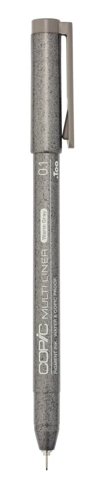 COPIC Fineliner MULTILINER, 0,1 mm, warm grey (EAN: 4511338041512)