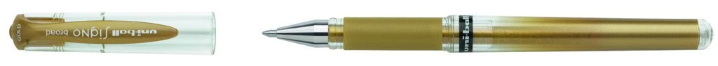uni-ball Gel-Tintenroller SIGNO broad UM153, gold (EAN: 4902778665190)