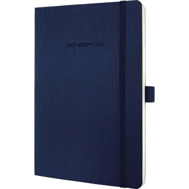 sigel Notizbuch Conceptum, DIN A5, kariert, blau, midnight blue (EAN: 4004360836374)
