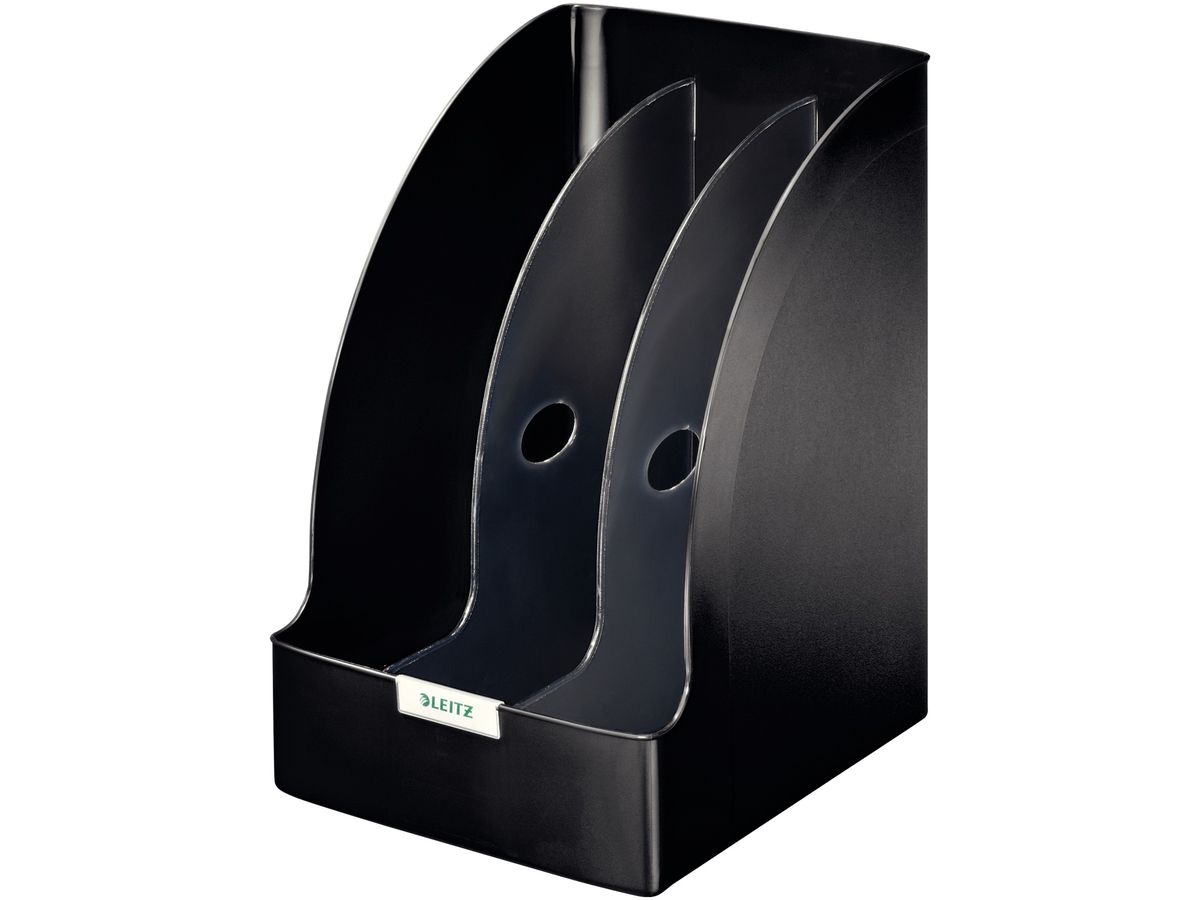 LEITZ Stehsammler Plus Jumbo, DIN A4, Polystyrol, schwarz (EAN: 4002432390953)