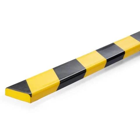 DURABLE Flächenschutzprofil S10, Länge: 1 m, schwarz/gelb (EAN: 4005546735719)