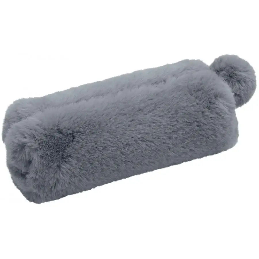 WEDO Schlamper-Etui "FLUFFY", aus Plüsch, blaugrau (EAN: 4003801867977)