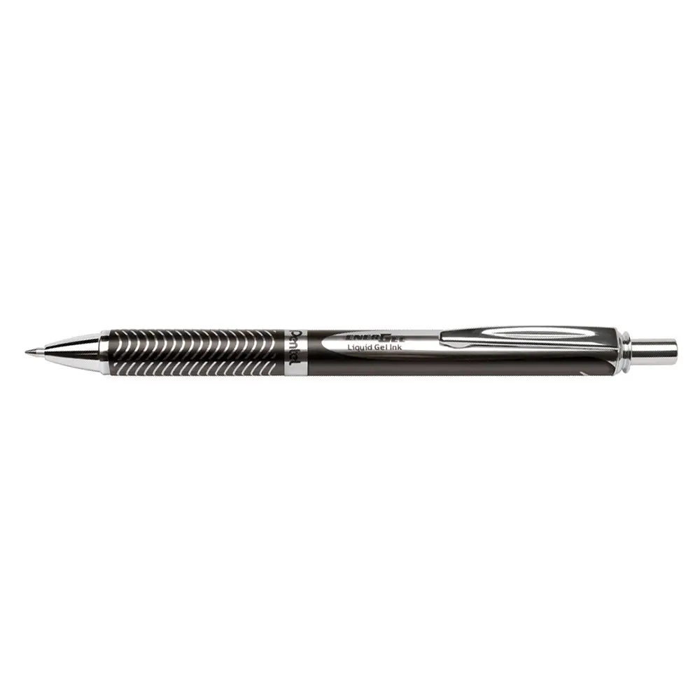 Pentel Gel-Tintenroller EnerGel Sterling BL407, schwarz (EAN: 4016284334027)