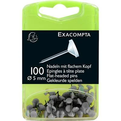 EXACOMPTA Pinnwand-Nadeln, weiß (EAN: 3364220145000)
