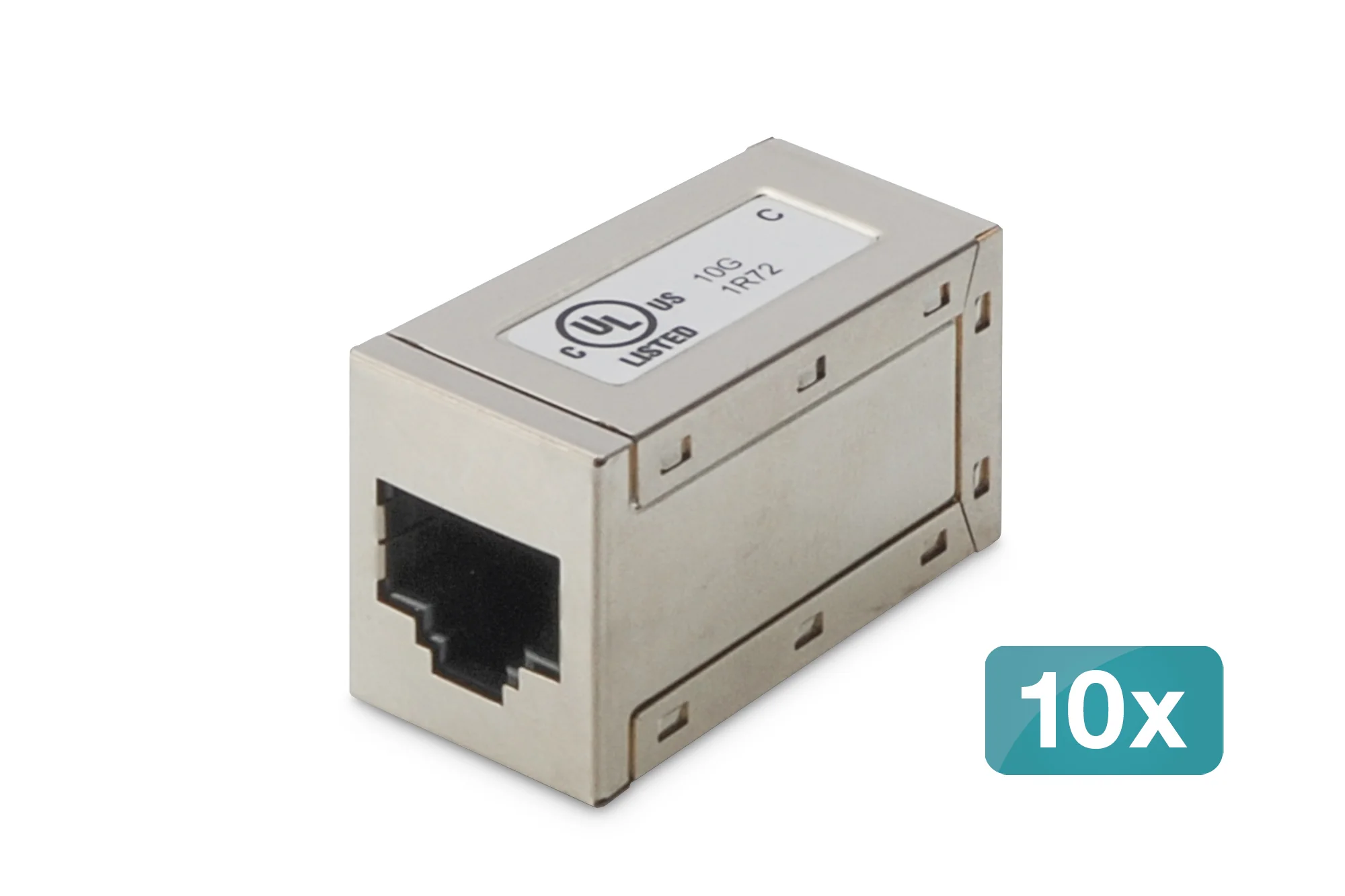 DIGITUS Modular Adapter Kat.6, geschirmt, 10er Set (EAN: 4016032495024)