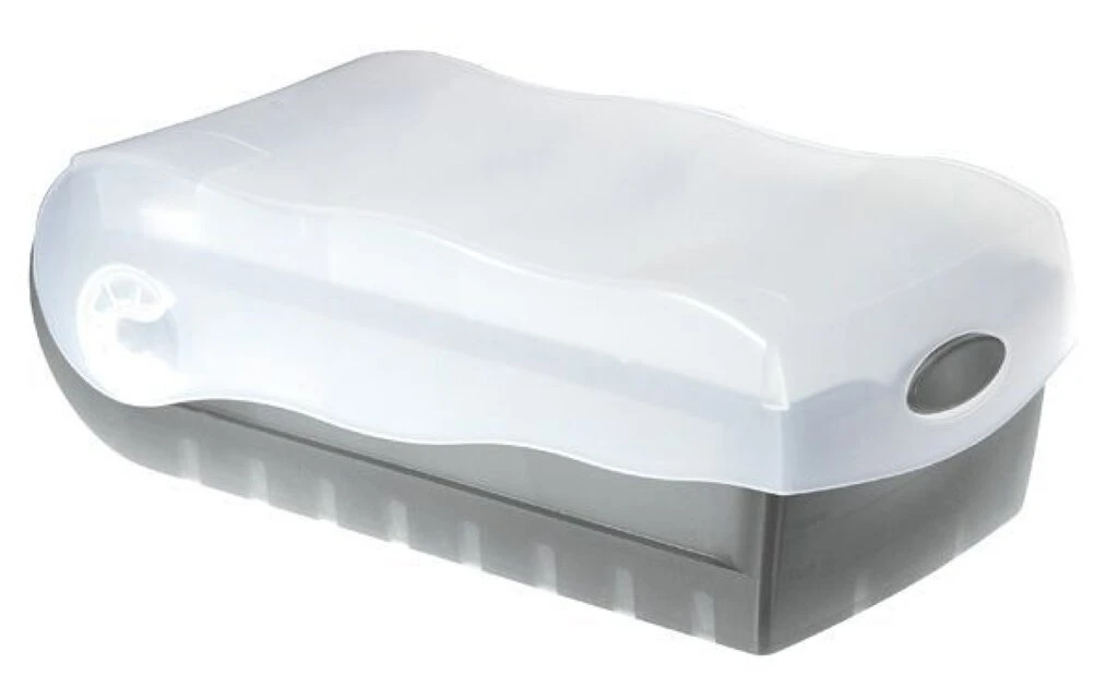 HAN Lernkartei CROCO, A7 quer, grau-transluzent (EAN: 4012473997110)