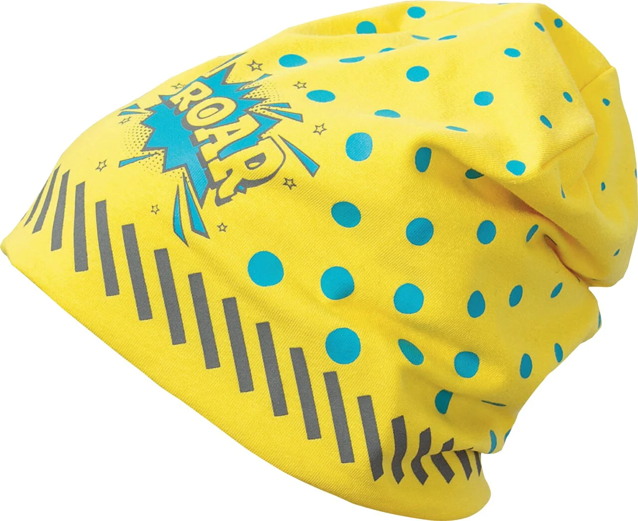 ROTH Kinder-Jersey-Mütze ReflActions "Roar", gelb (EAN: 4028279893228)
