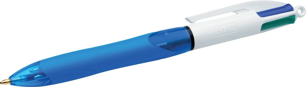 BIC Druckkugelschreiber 4 Colours Grip, 0,32 mm (EAN: 3086123372375)