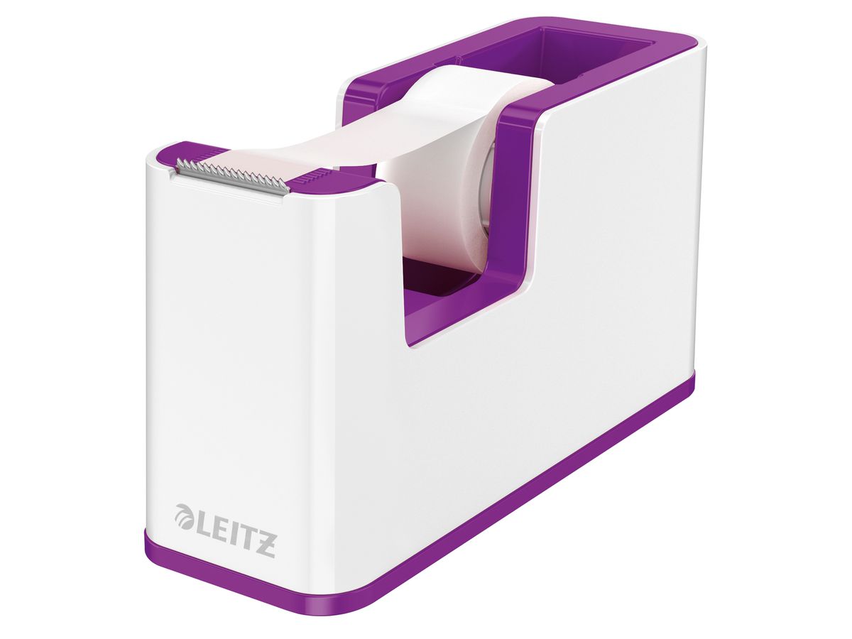 LEITZ Tischabroller WOW Duo Colour, bestückt, violett (EAN: 4002432122141)