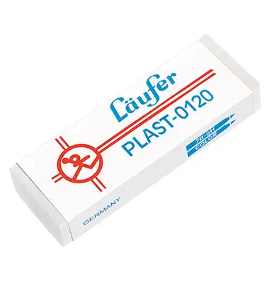 Läufer Kunststoff-Radierer PLAST-0120, transparent (EAN: 4006677001209)