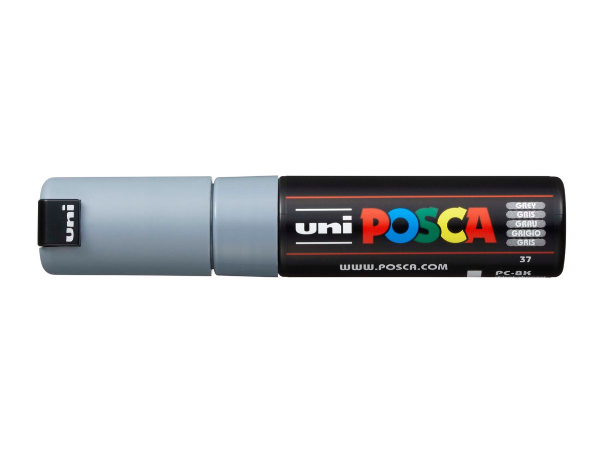 POSCA Pigmentmarker PC-8K, grau (EAN: 4902778916582)