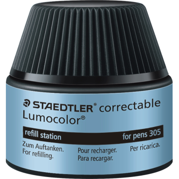 STAEDTLER Lumocolor Refill Station 487 05, schwarz (EAN: 4007817487082)