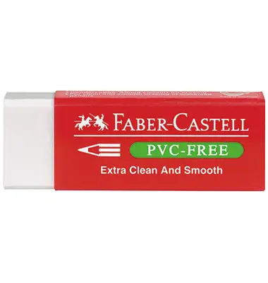 FABER-CASTELL Kunststoff-Radierer 7095 PVC-FREE (EAN: 9556089895200)