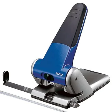 LEITZ Registraturlocher 5180, Stanzleistung: 65 Blatt, blau (EAN: 4002432364015)