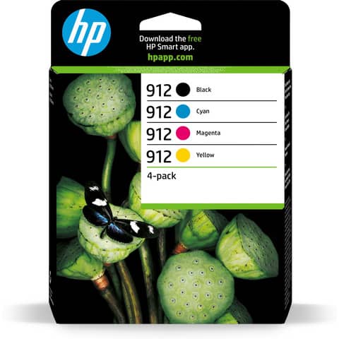hp Tinte hp 912 für hp OfficeJet 8012, Multipack (EAN: 0195122352295)