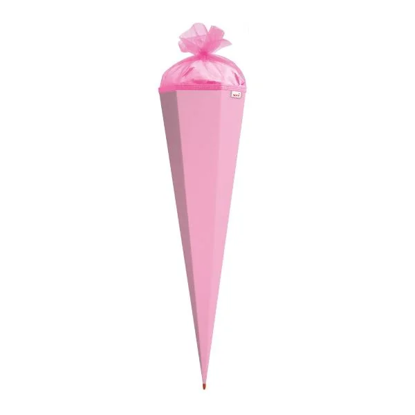 ROTH Bastelschultüte mit Verschluss, 850 mm, rosa (EAN: 4028279851594)