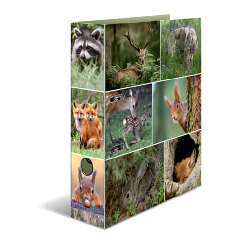 HERMA Motivordner "Tierwelten", DIN A4, Waldtiere (EAN: 4008705072021)
