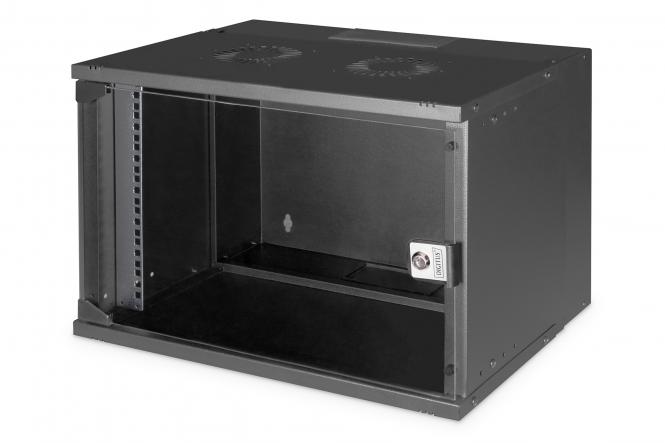 DIGITUS 19" Wandgehäuse SOHO PRO, (B)540 x (T)400 mm, 7HE (EAN: 4016032493716)