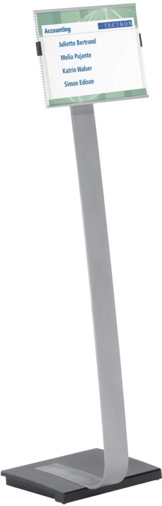DURABLE Infoständer INFO SIGN stand, DIN A4, aus Aluminium, metallic-silber (EAN: 4005546403519)