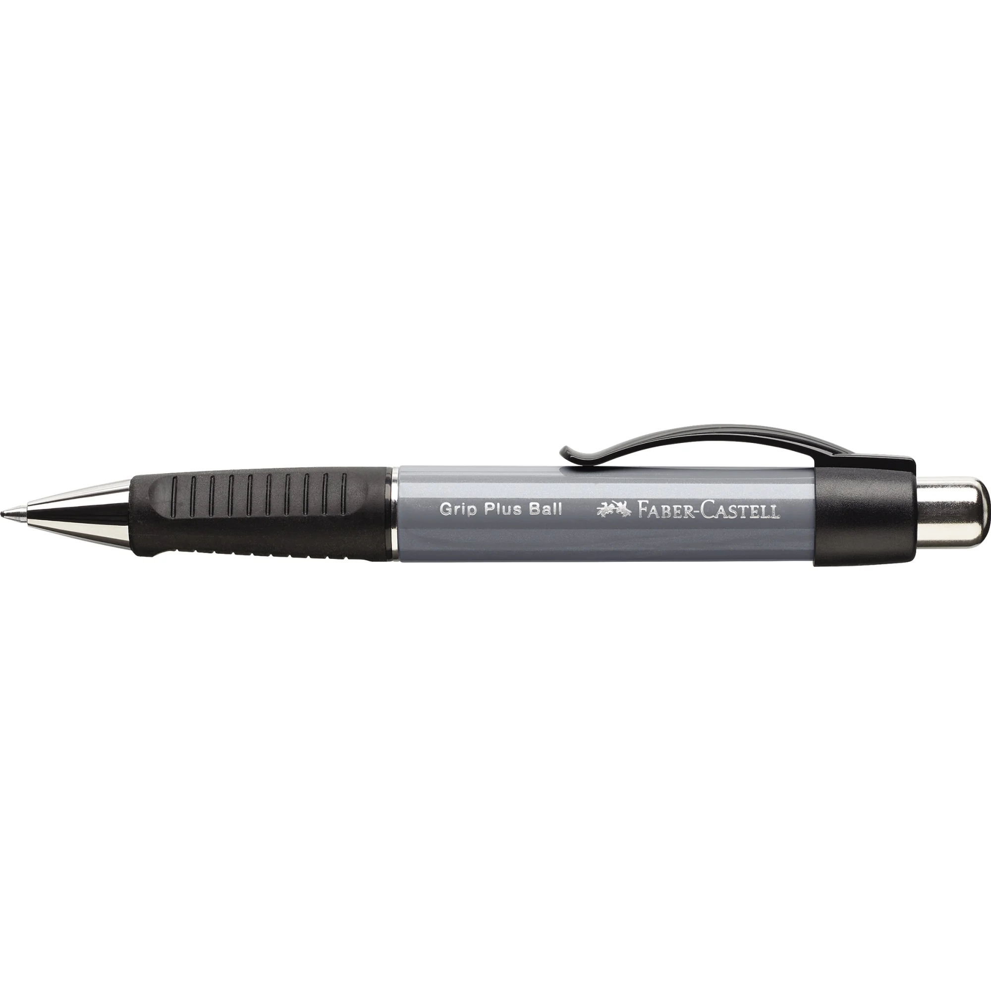 FABER-CASTELL Druckkugelschreiber GRIP PLUS, steingrau (EAN: 4005401407898)