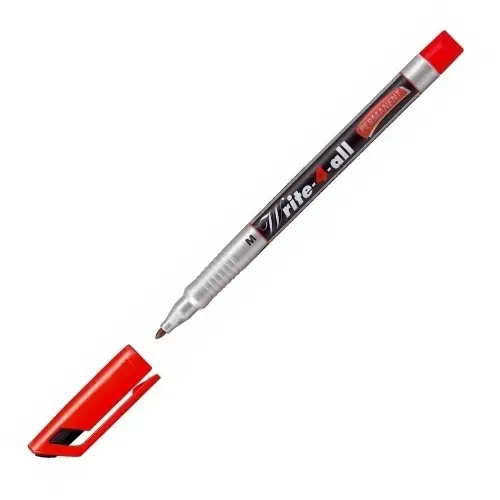 STABILO Permanent-Marker Write-4-all, M, rot (EAN: 4006381328531)