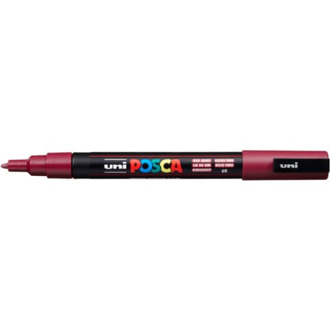 POSCA Pigmentmarker PC-3M, weinrot (EAN: 4902778123690)
