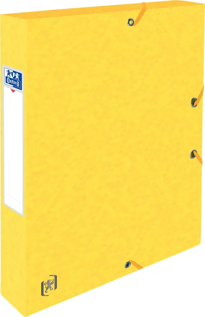 Oxford Sammelbox Top File+, 40 mm, DIN A4, gelb (EAN: 3045050392252)