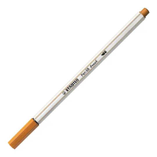 STABILO Pinselstift Pen 68 brush, ocker dunkel (EAN: 4006381545945)