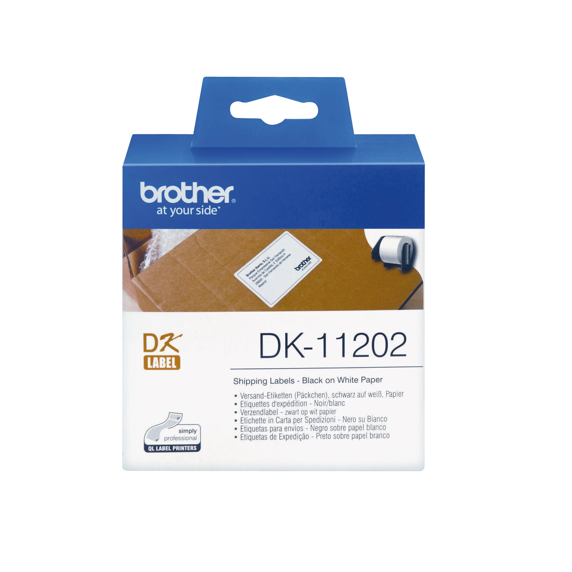 brother DK-11202 Versand-Etiketten, 62 x 100 mm (EAN: 4977766628143)