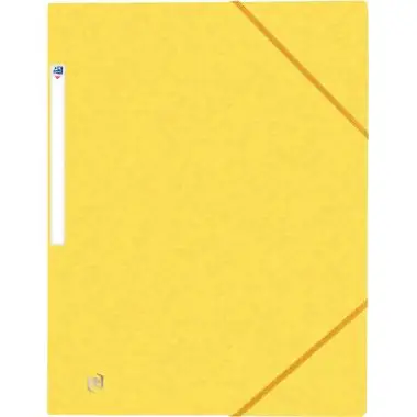 Oxford Eckspannermappe Top File+, DIN A4, gelb (EAN: 3045058201648)
