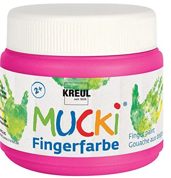 KREUL Fingerfarbe "MUCKI", pink, 150 ml (EAN: 4000798031060)