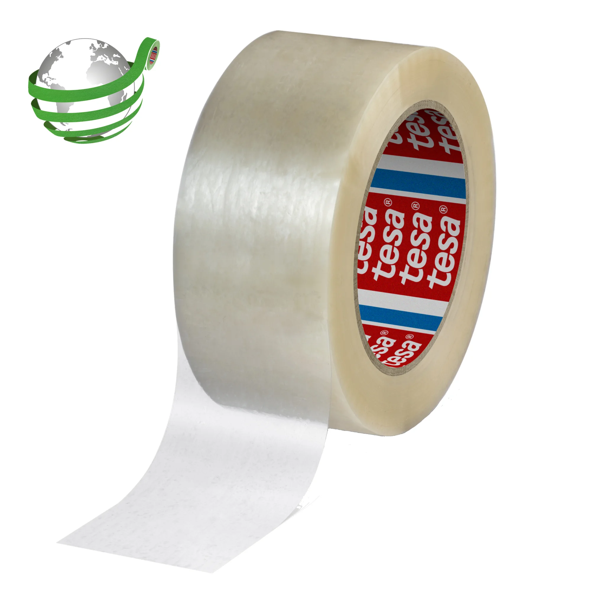 tesapack Verpackungsklebeband 60418, aus PET, 50 mm x 132 m (EAN: 4063565292507)