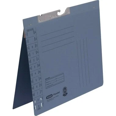 ELBA Pendelhefter, DIN A4, Manilakarton, 320 g/qm, blau (EAN: 4002030901193)