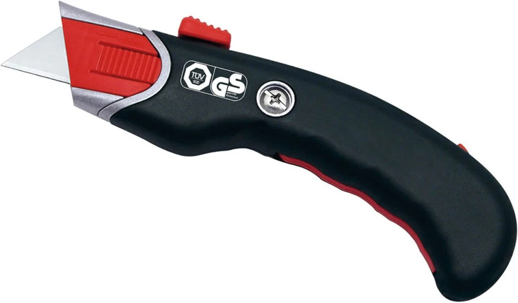 WEDO Safety-Cutter Premium, Klinge: 19 mm, schwarz/rot (EAN: 4003801792279)