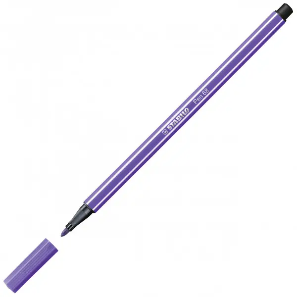 STABILO Fasermaler Pen 68, violett (EAN: 4006381333375)