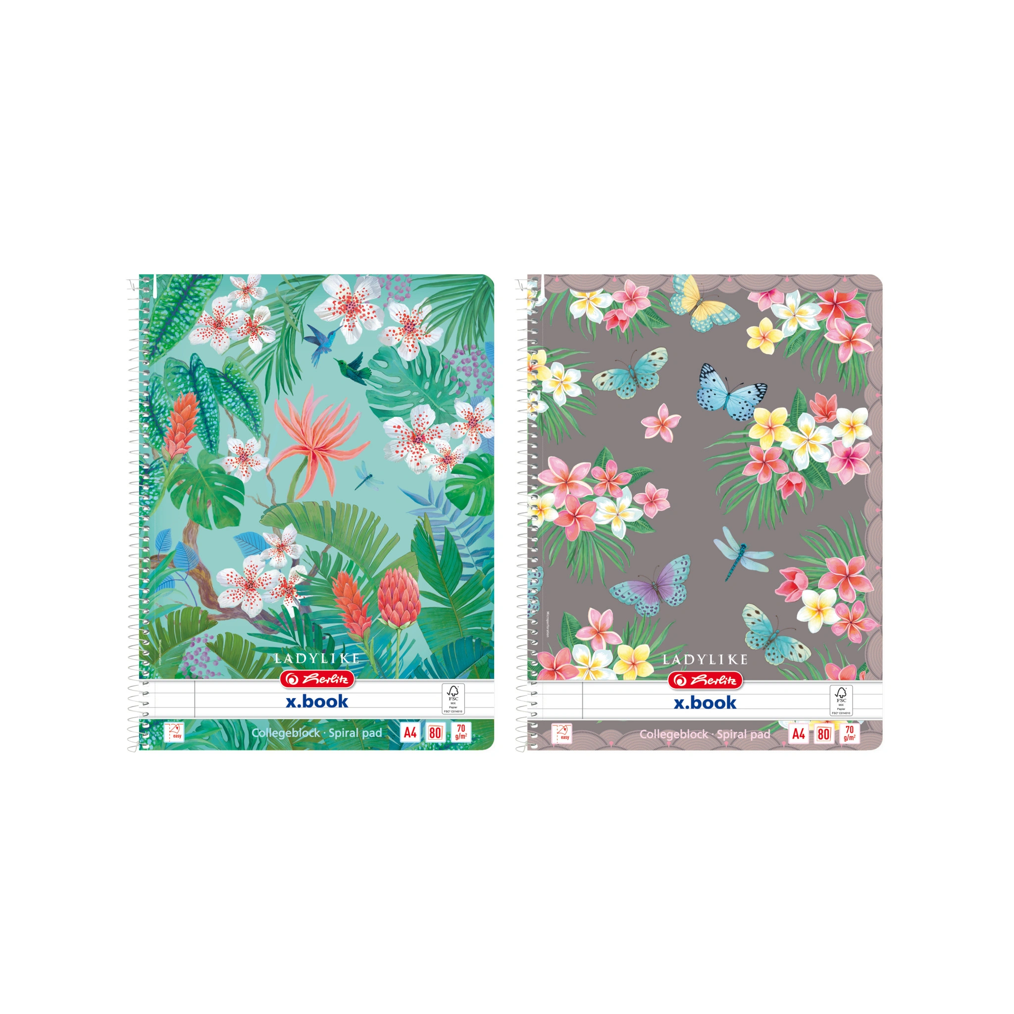 herlitz Collegeblock Ladylike, DIN A4, liniert (EAN: 4008110366012)